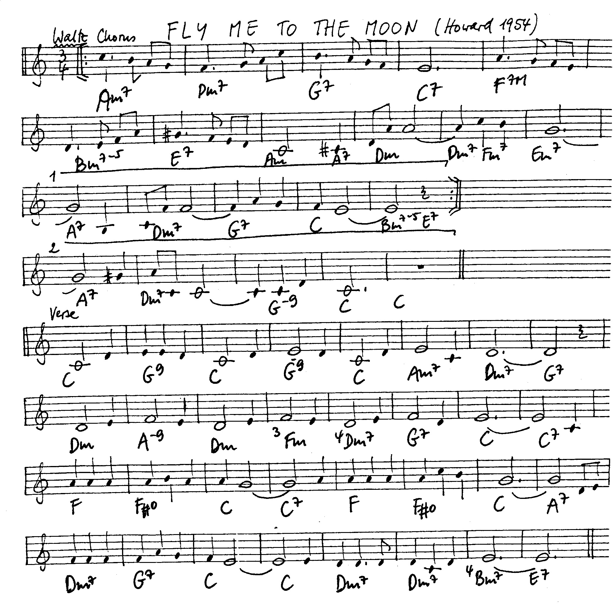 fly me to the moon leadsheet – book us for your next 20s or gatsby event